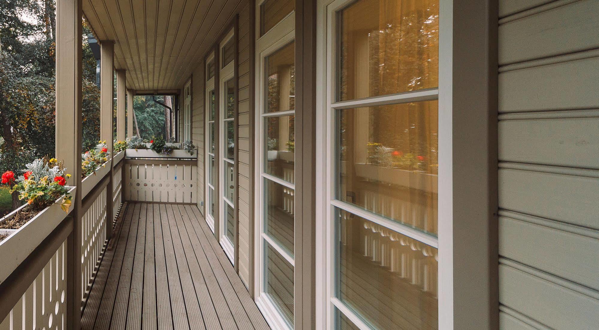 Jūrkalne Wooden Villa Apartments المظهر الخارجي الصورة